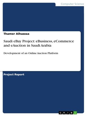 cover image of Saudi eBay Project